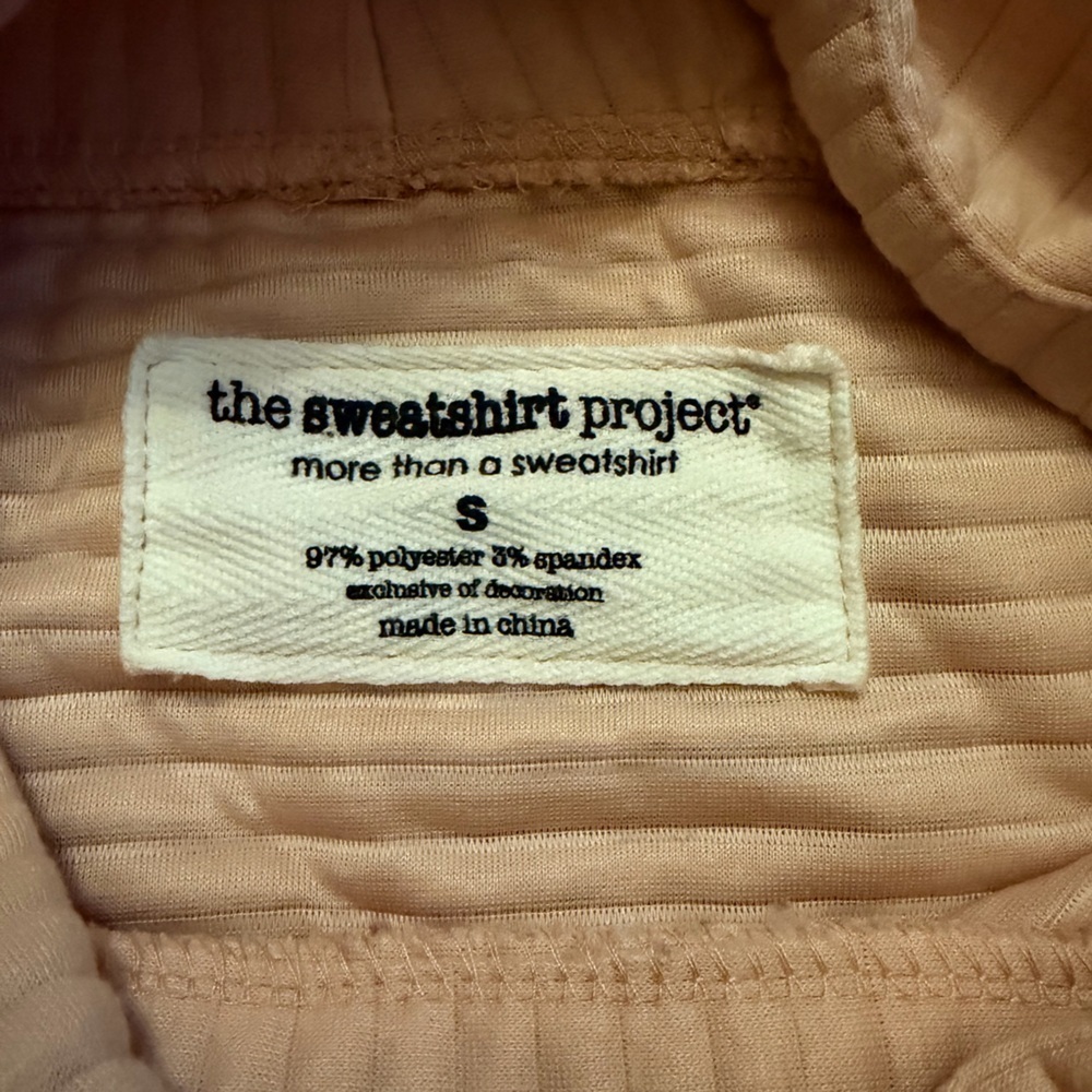 The Sweatshirt Project Women’s Oversized Sweatshirt – Pink, Size S - Picture 3 of 5